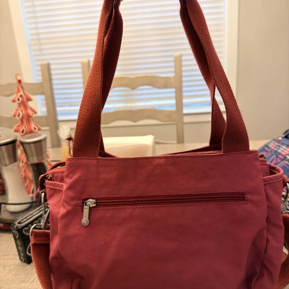 Kipling Raspberry Shoulder Bag - Picture 2 of 4